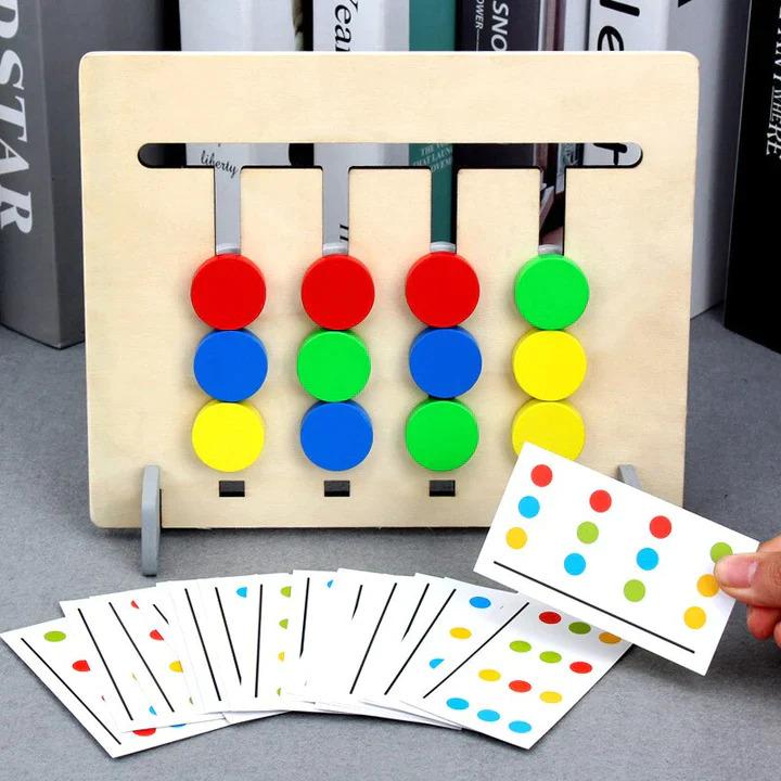 Brain Teasers Logic toys Slide Puzzle Color Matching