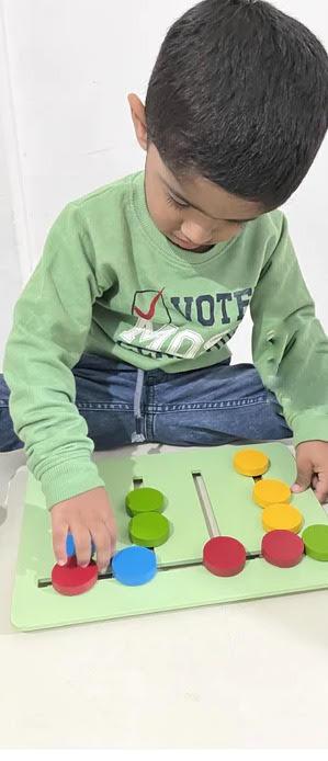 Brain Teasers Logic toys Slide Puzzle Color Matching