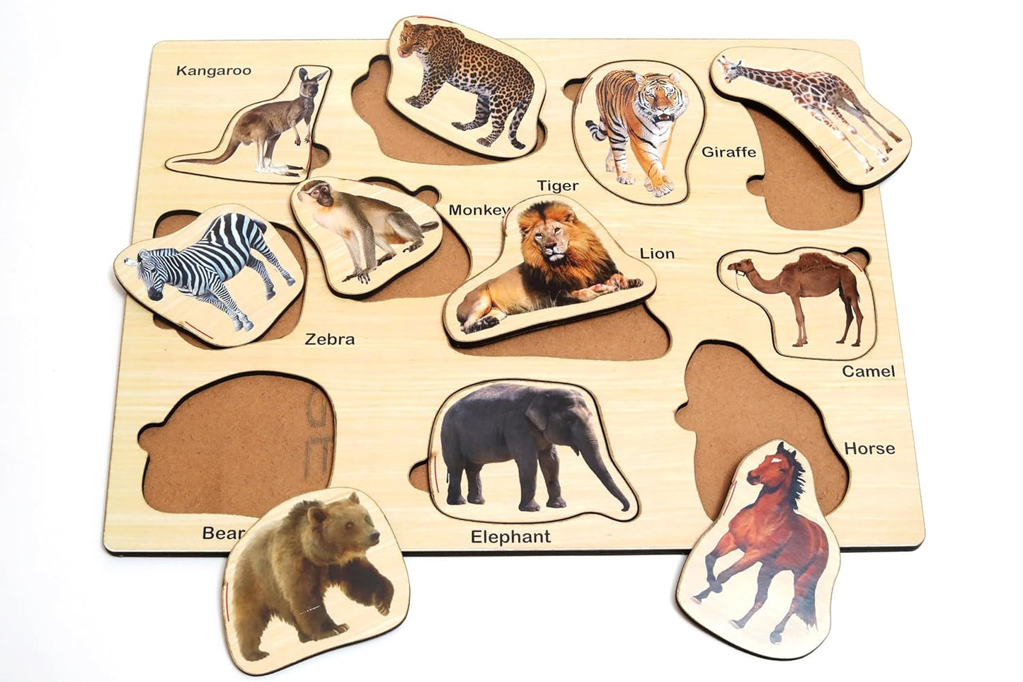 Wooden Animals shape Puzzle
