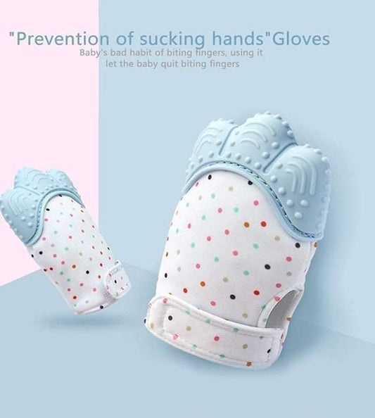 Self-Soothing Pain Relief Teething Glove for Teething Babies
