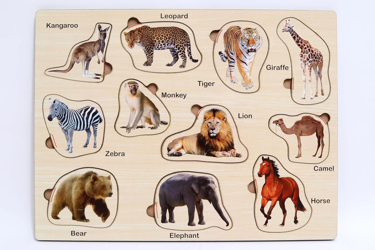 Wooden Animals shape Puzzle